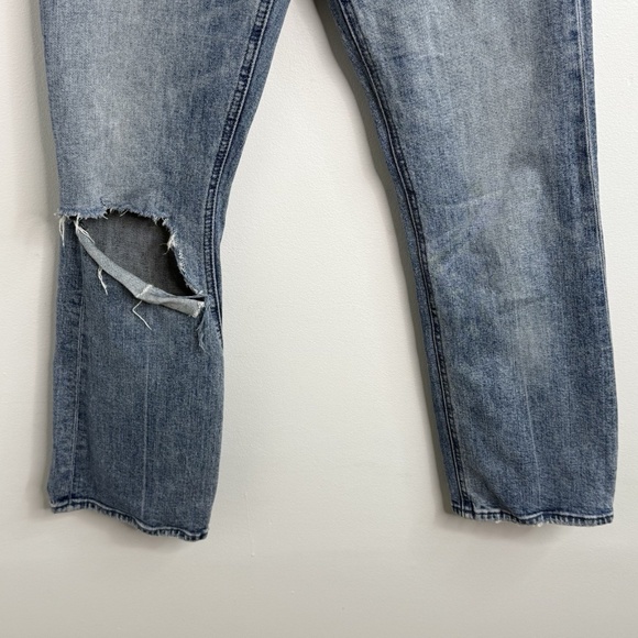 Mother Superior The Tripper 20 Minutes of Fame Light Wash Denim Jeans Size 26 - Picture 3 of 16